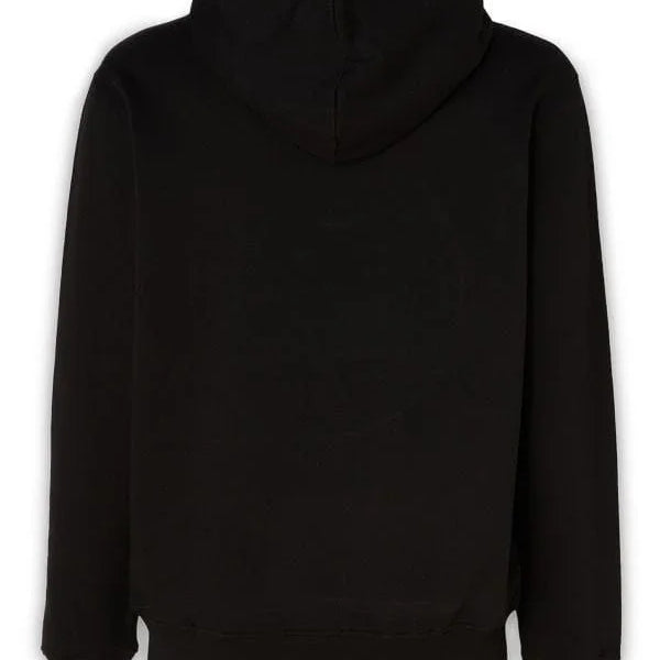 Versace Jeans Sweater Versace Jeans Stunning Hooded Black Cotton Sweatshirt