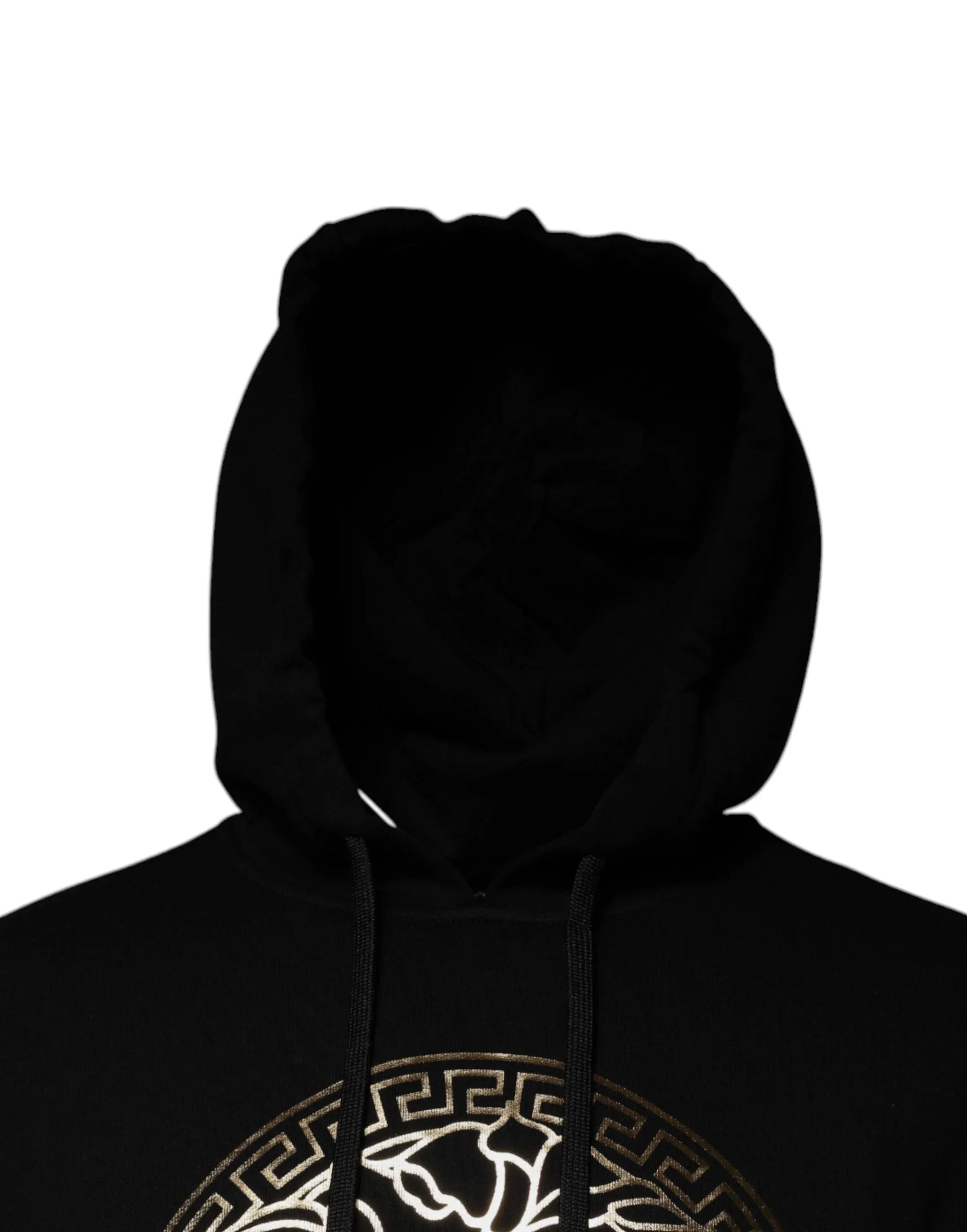 Versace Sweaters IT46 | S Versace Black Medusa Cotton Hoodie Pullover Sweatshirt Sweater