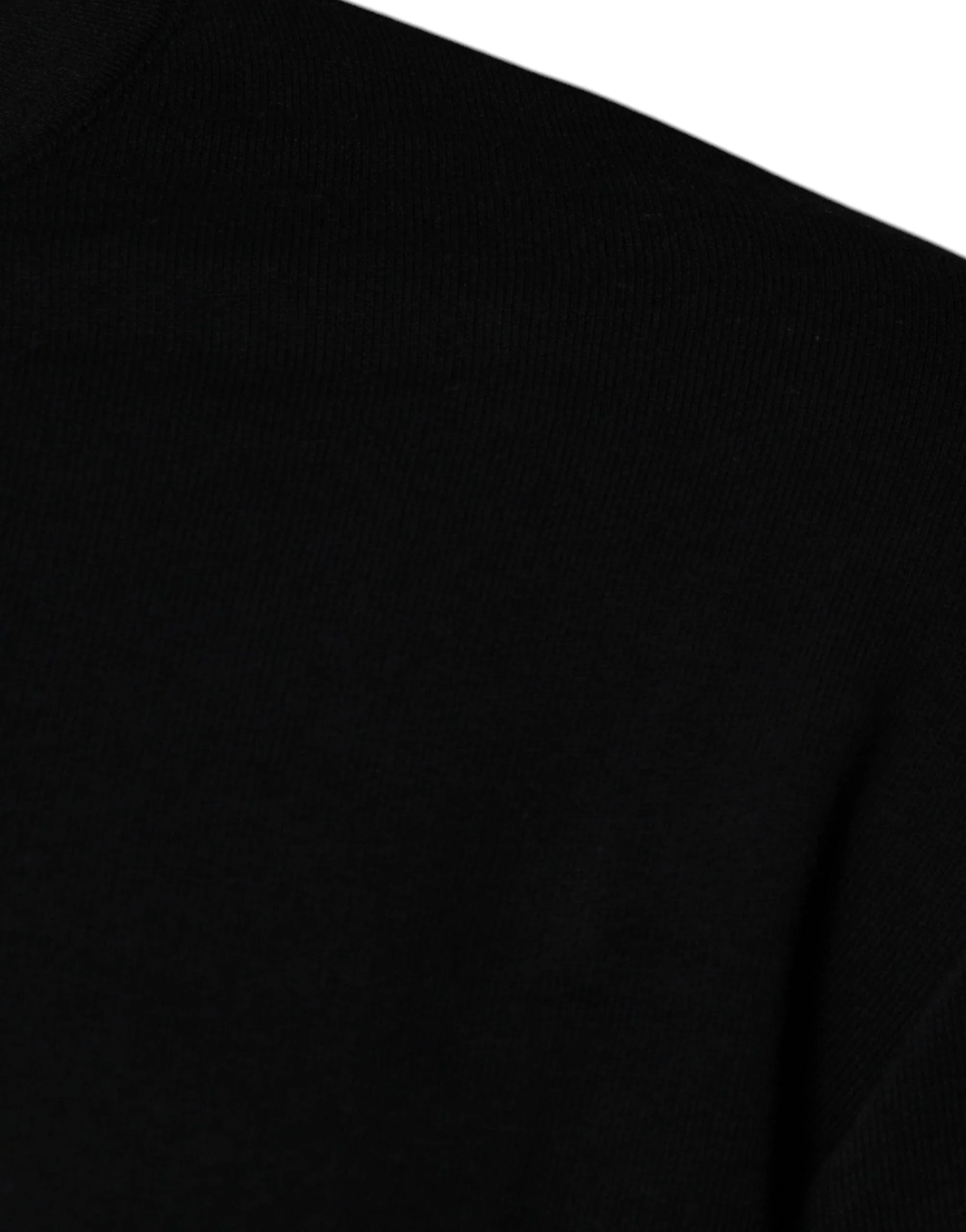 Versace Sweaters Versace Black Medusa Embroidery Crew Neck Pullover Sweater