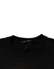 Versace Sweaters IT50 | L Versace Black Medusa Fleece Men Crew Neck Sweatshirt Sweater