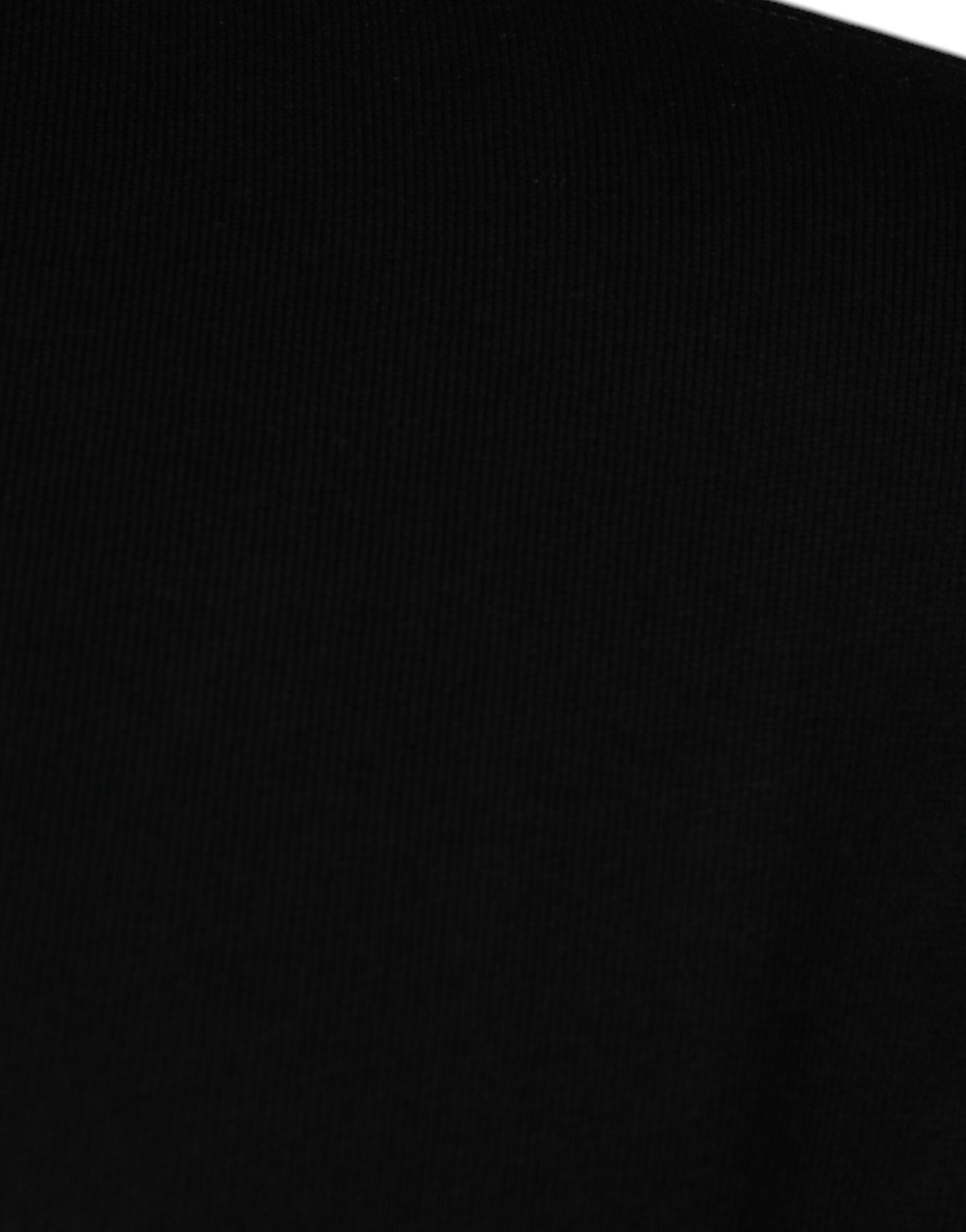 Versace Sweaters IT50 | L Versace Black Medusa Fleece Men Crew Neck Sweatshirt Sweater