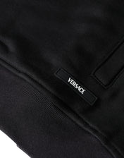 Versace Sweaters XL Versace Black Medusa Print Cotton Full Zip HoodieSweatshirt Sweater
