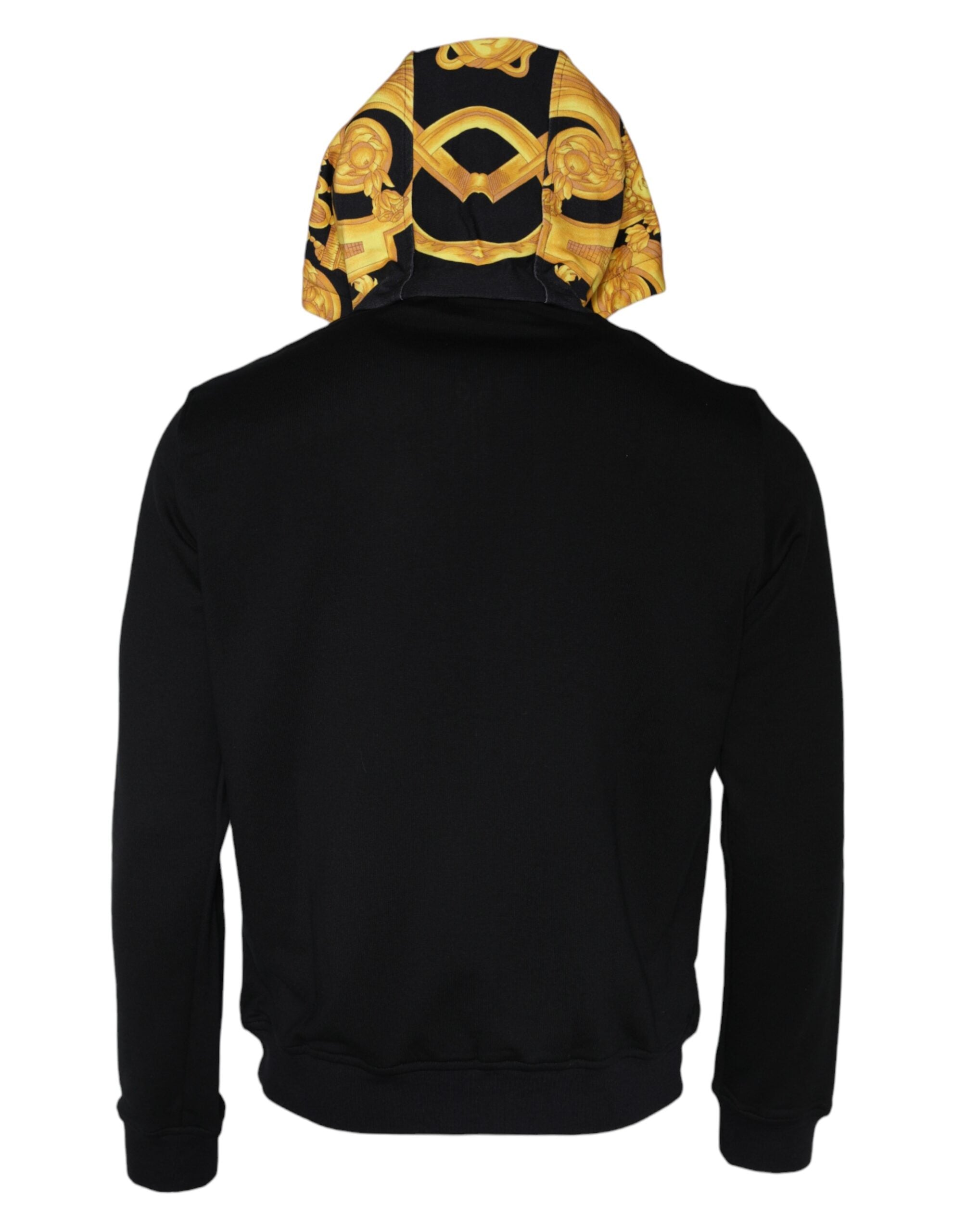 Versace Sweaters XL Versace Black Medusa Print Cotton Full Zip HoodieSweatshirt Sweater