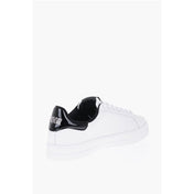 Versace Sneakers Versace JEANS COUTURE Textured Leather COURT 88 Sneakers with Contra