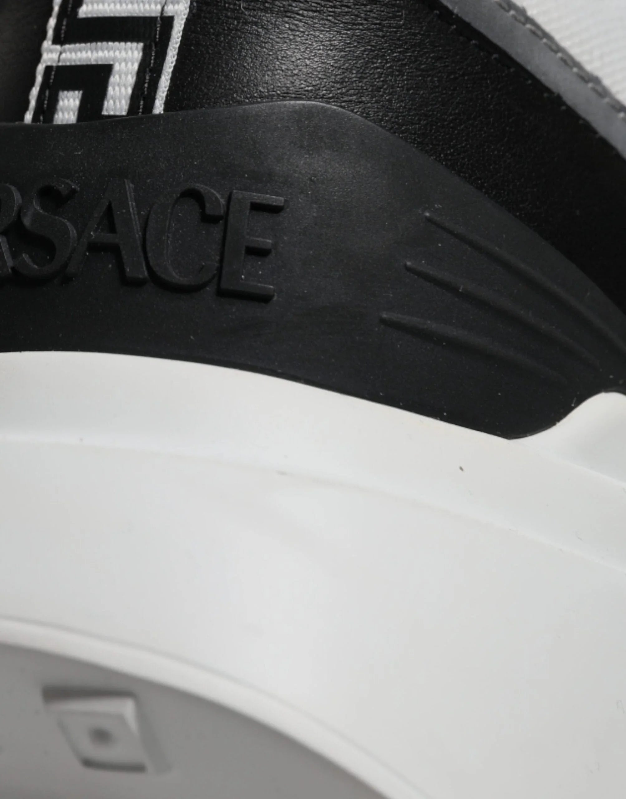 Versace Sneakers Versace Multicolor Canvas Quad Fabric Medusa Low Top Sneakers Shoes