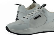 Versace Sneakers EU44/US11 Versace Sleek White Calf Leather Sneakers