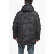 Woolrich XXL Woolrich Camouflage GTX Utility Down Jacket with Hood