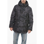 Woolrich XXL Woolrich Camouflage GTX Utility Down Jacket with Hood