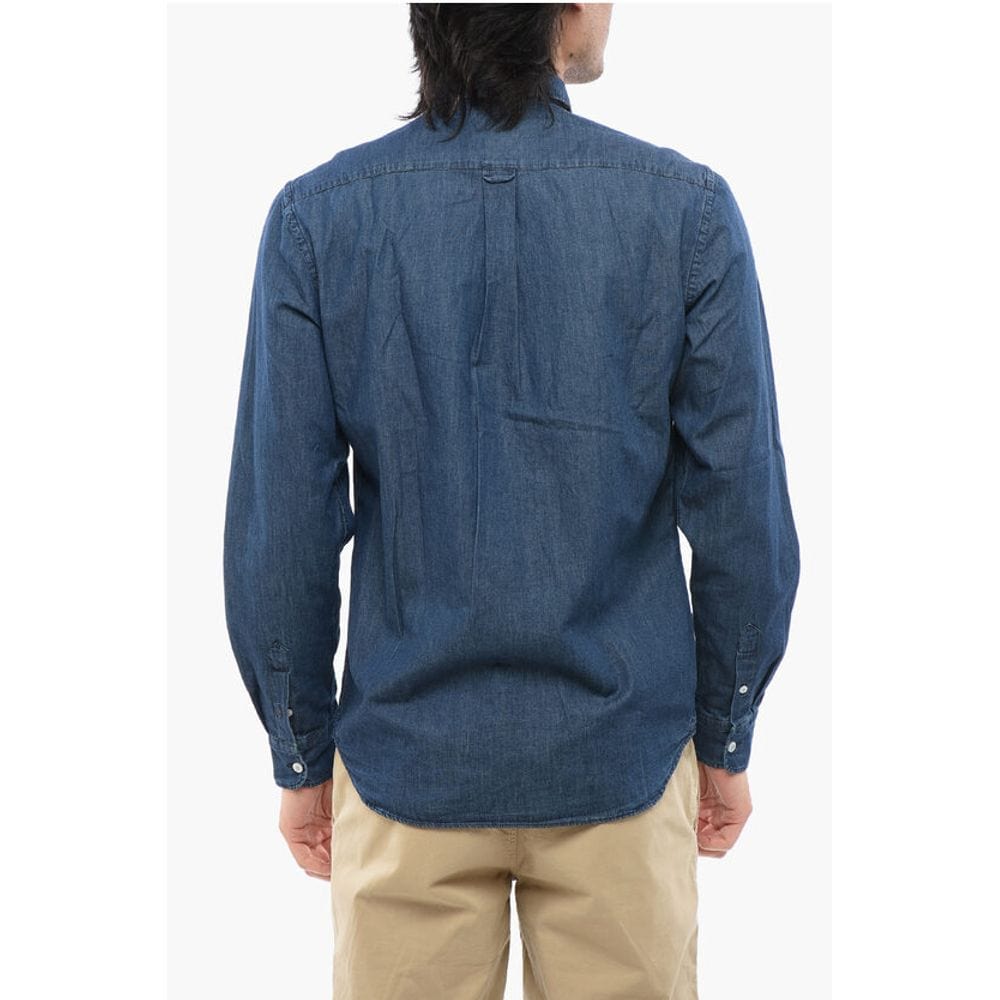 Woolrich Premium Denim 3XL Woolrich Chambray Shirt With Breast Pockets