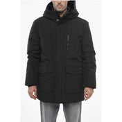 Woolrich XXL Woolrich Cotton and Nylon CLEVELAND Down Jacketwith Hidden Closure
