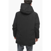 Woolrich XXL Woolrich Cotton and Nylon CLEVELAND Down Jacketwith Hidden Closure