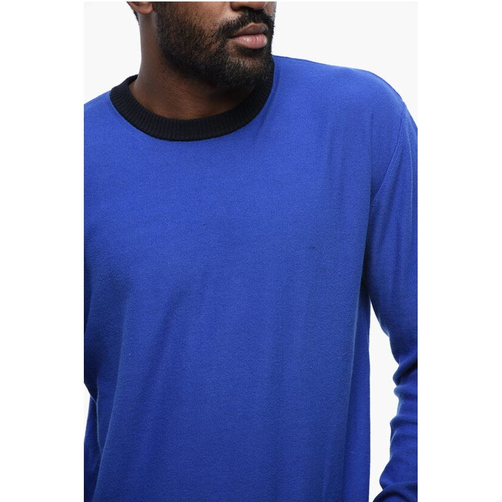 Woolrich L Woolrich Cotton COLOR BLOCK Crewneck Sweater