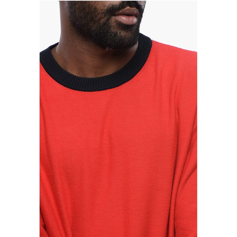Woolrich XL Woolrich Cotton COLOR BLOCK Crewneck Sweater