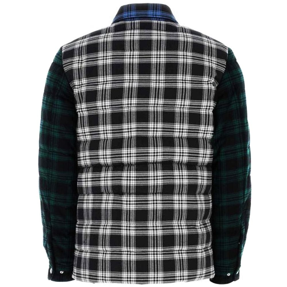 Woolrich Jackets Woolrich Men's Down-Padded Cotton Checked Jacket