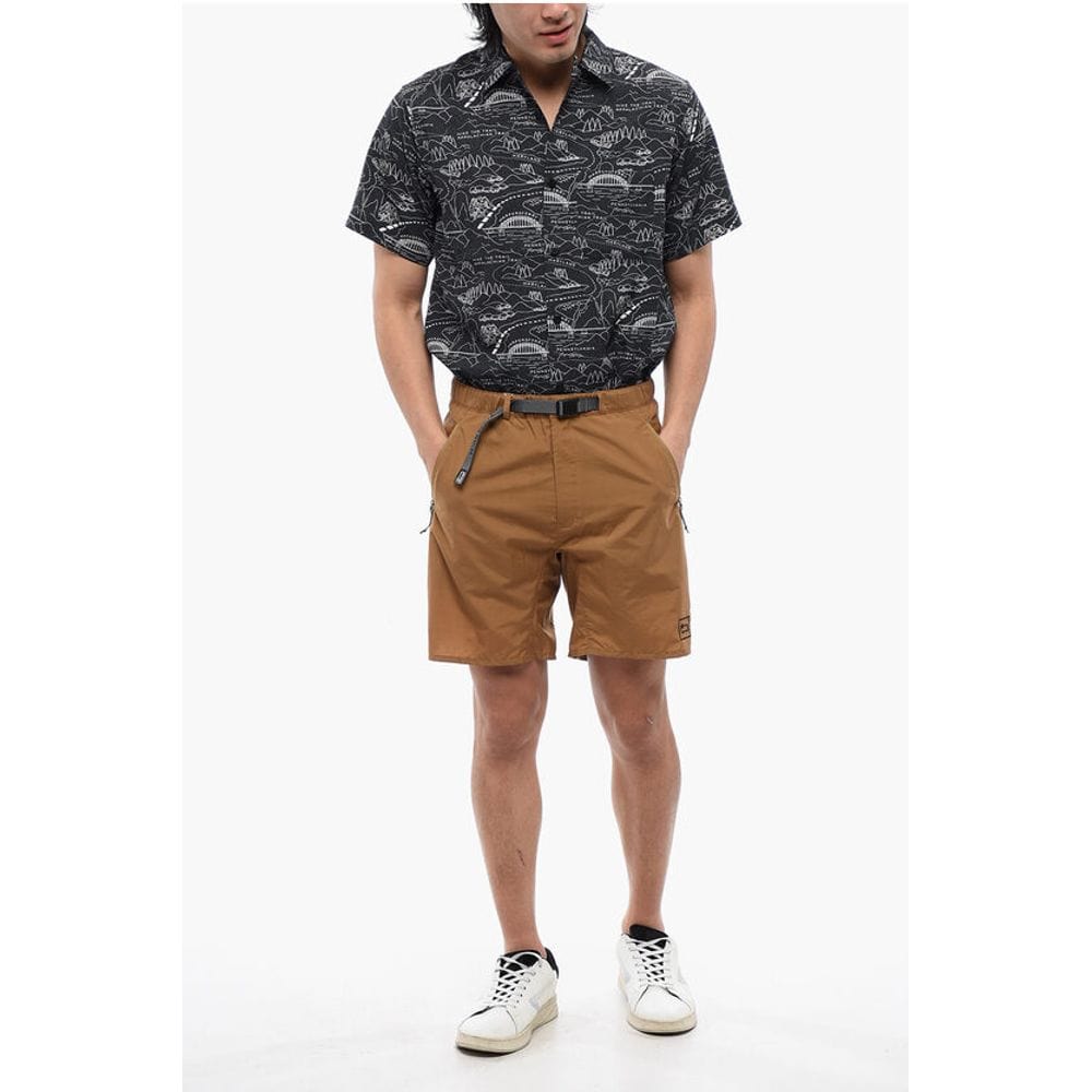 Woolrich S Woolrich PENNY-RICH Buckled Ranch Shorts