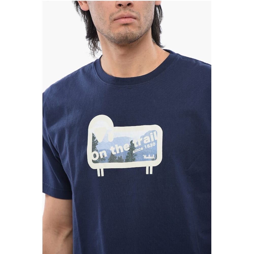 Woolrich L Woolrich Printed SHEEP PANORAMA T-shirt