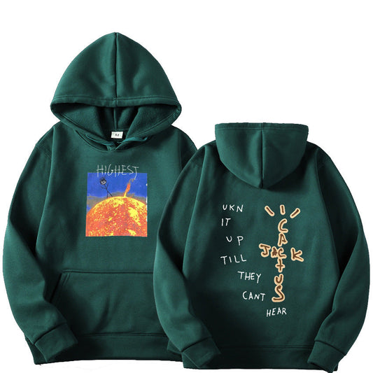 Travis Scott Sun Hoodies Men.